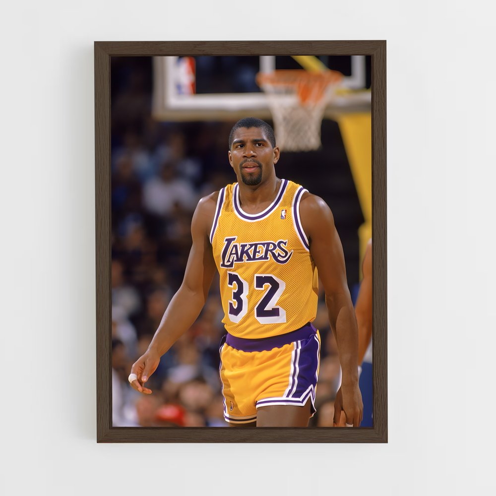 Poster Magic de johnson – affiche Basketball (vue 5)